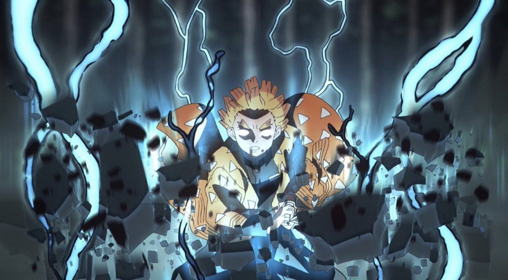 Zenitsu Agatsuma (Image via Ufotable)